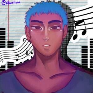 print d'un desssin fait par akuri